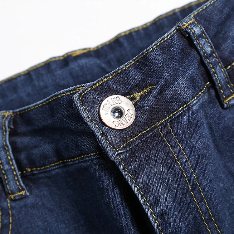 custom wholesale made high quality blue trouser jeans jeans men slim men s ripped skinny jeans