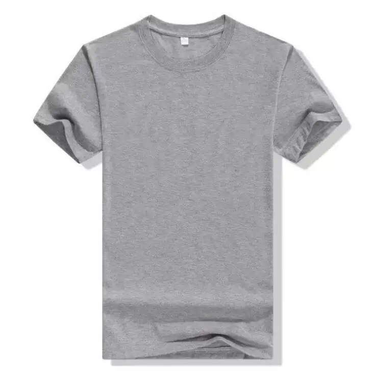
Custom O-neck printing cotton blank T-shirt for women and men 