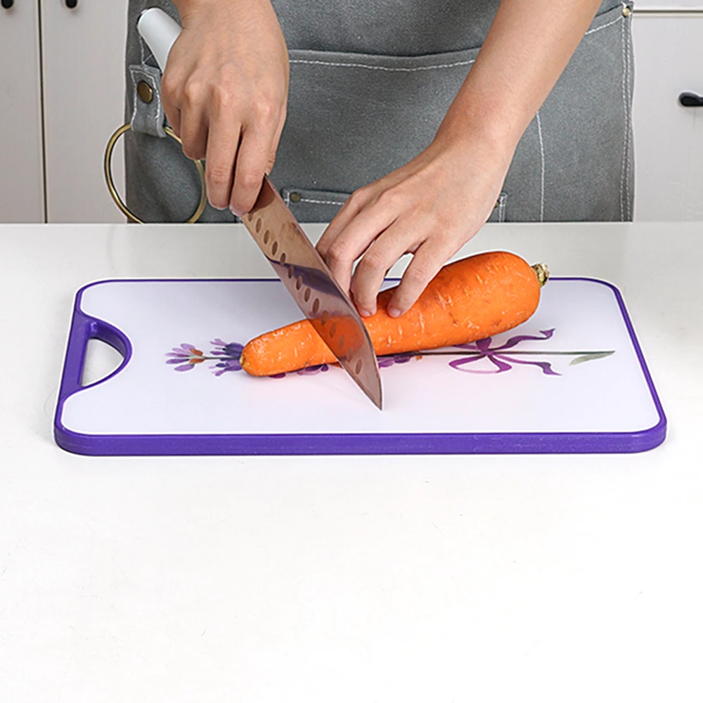 High Quality New Design cutting board Eco- Friendly large two sided plastic cutting board