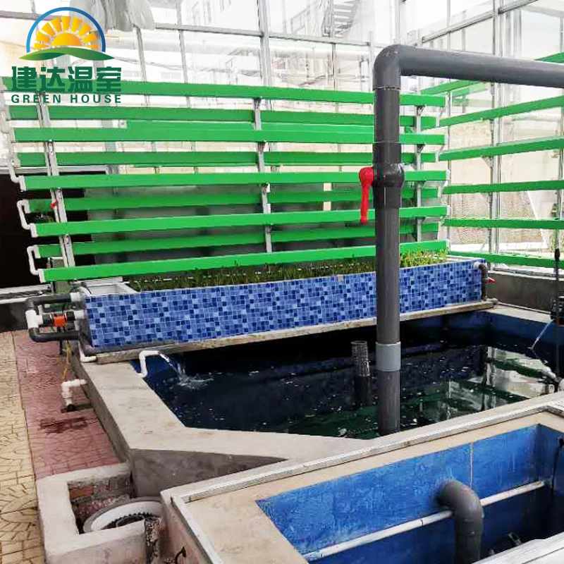 ПВХ Гидропоника посадка Nft водосточный желоб для теплицы