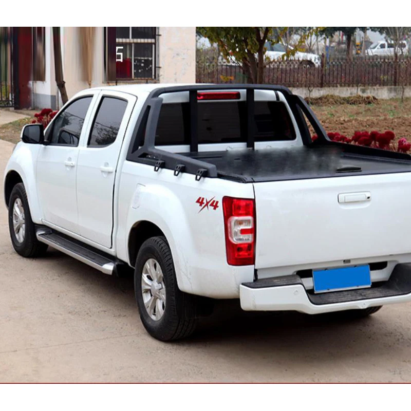 Выдвижная крышка рулонного замка для 2023 Ford Ranger горячая Распродажа алюминиевая ванной защита багажника