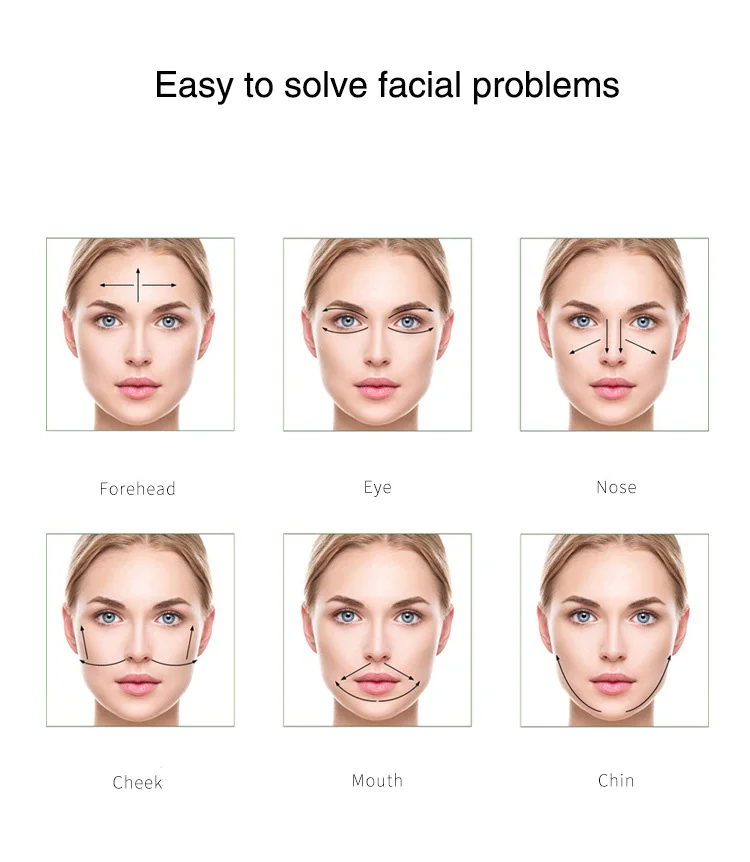 black natural jade Gua Sha Facial Tool for Self Care, Massage Tool for Face and Body Treatment