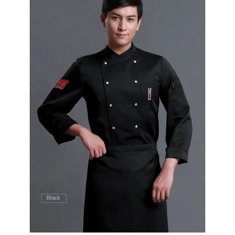 
Manufacturer Supplier Restaurant Kitchen Cookwear Chef Uniform Jacket Chef Coats 