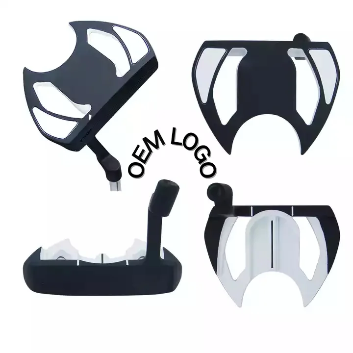 China design custom  golf zinc alloy putter cnc  milling golf putter heads sale