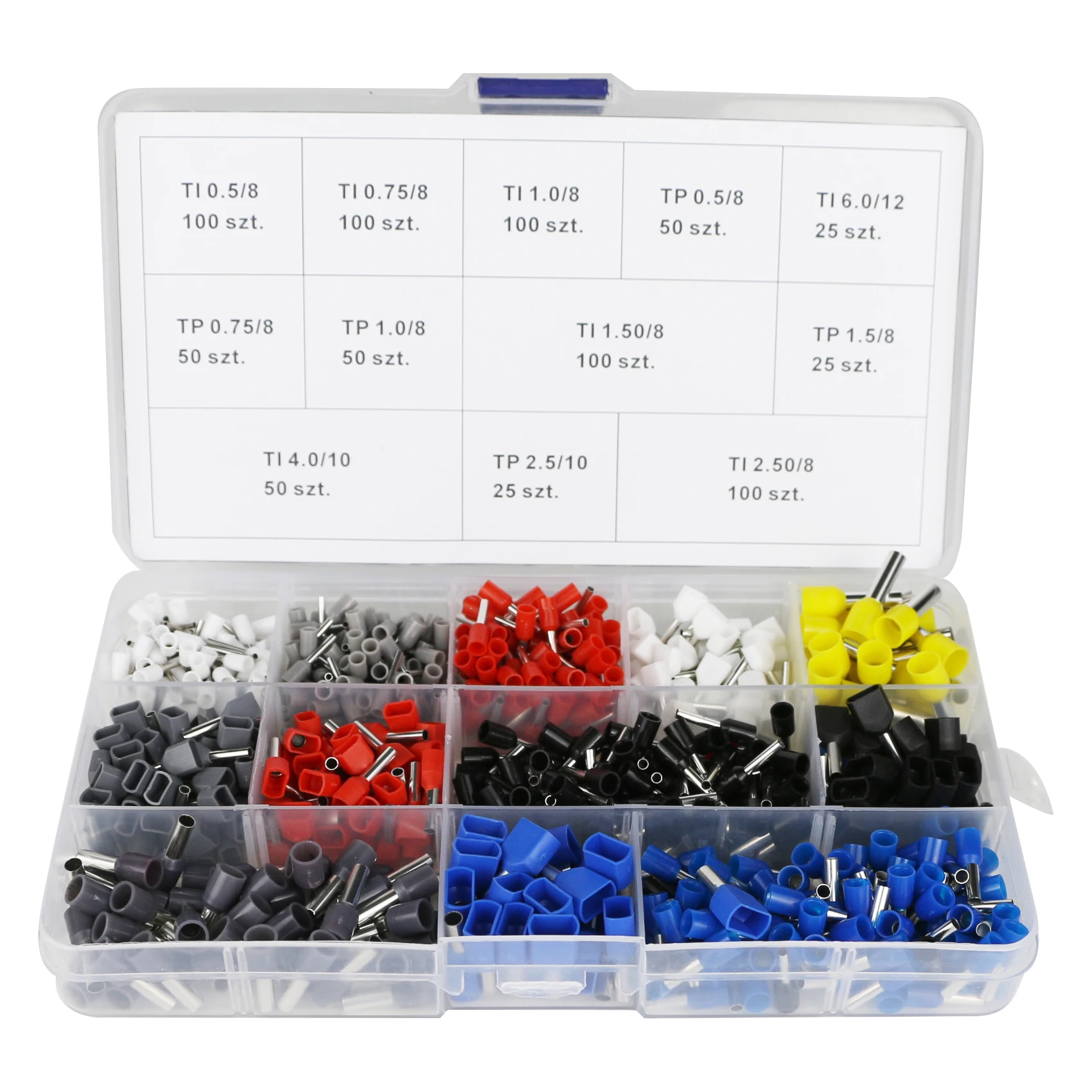SUGETOOLS 775pcs high quality plastic insulated connector various specifications quick connect wire terminal