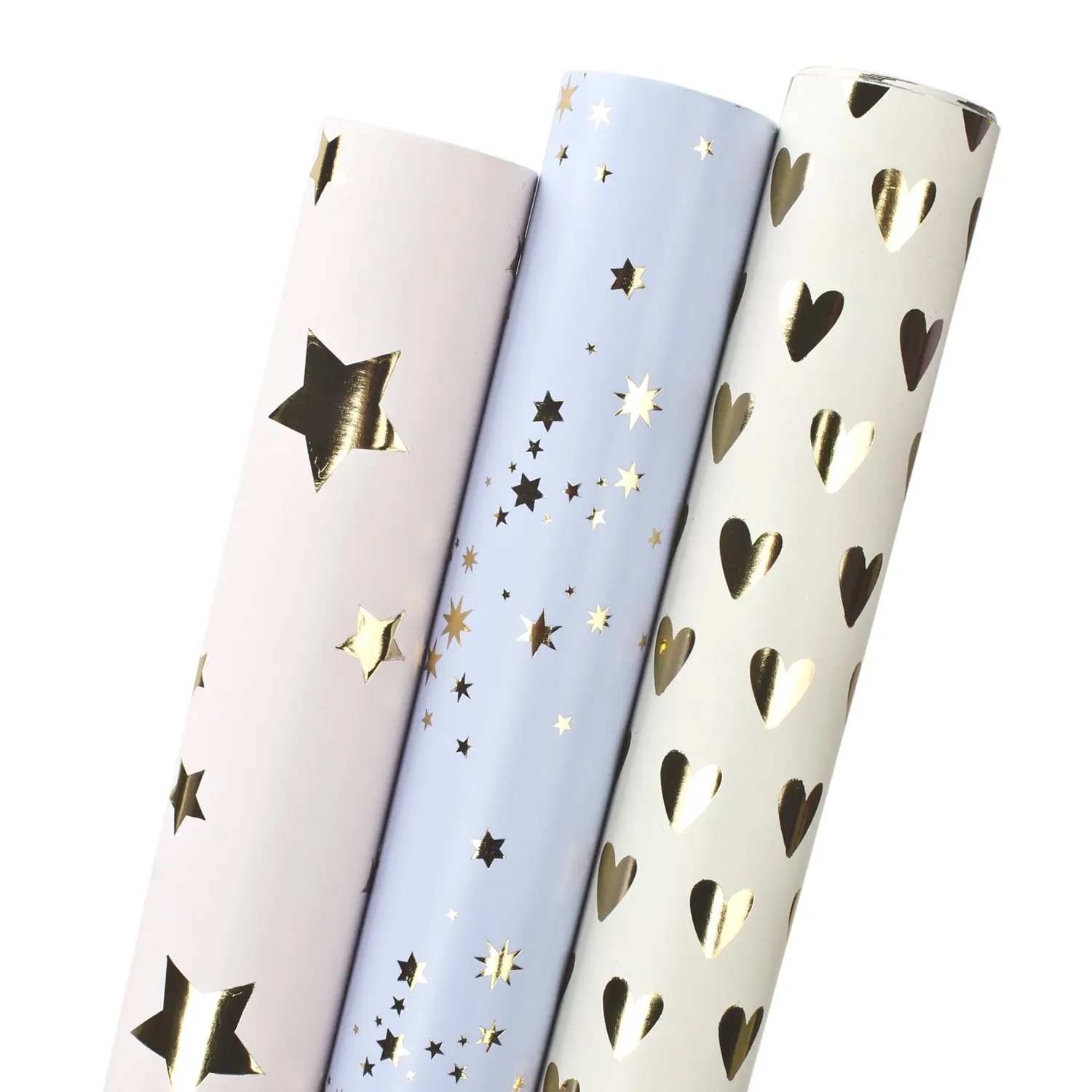 
LAVENDER/PINK/BEIGE STARS/HEARTS/GEOMETRIC wrapping paper christmas gift wrapping paper rolls Wholesale christmas wrapping paper 