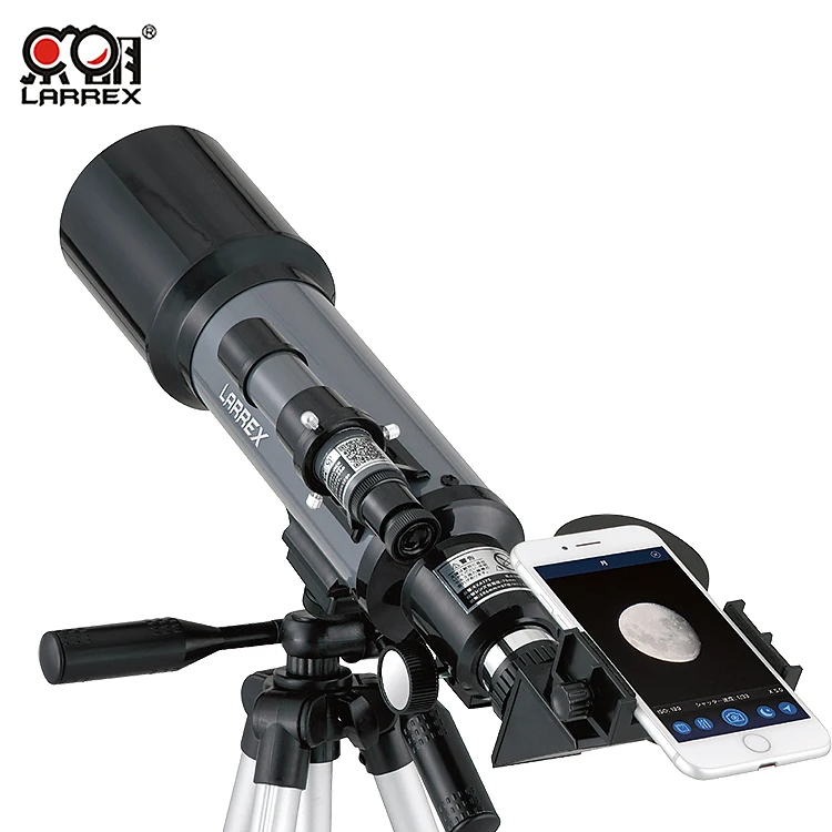 LARREX Лидер продаж мобильного телефона 5x24 мм профессиональный телескоп рефрактор