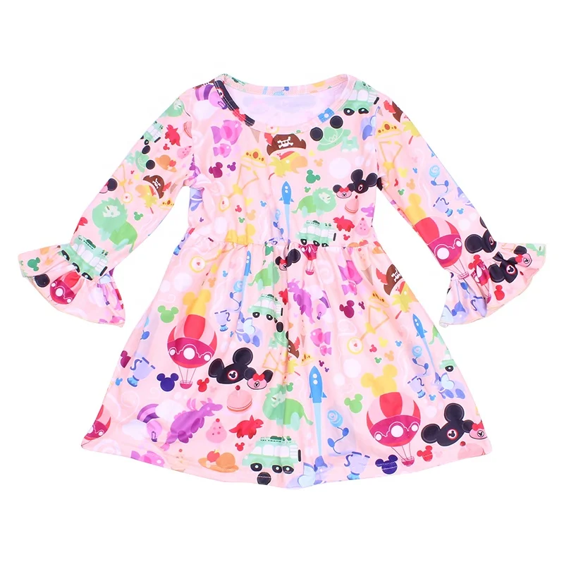 valentines day little girl clothes simple baby girl frock design with lace balloon prints girl twirl dress toddler pretty skirts