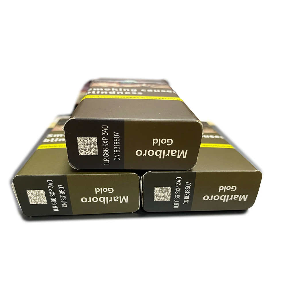 Custom paper rounded corner cigarette box Wholesale cardboard cigarette packaging box custom printed disposable cardboard