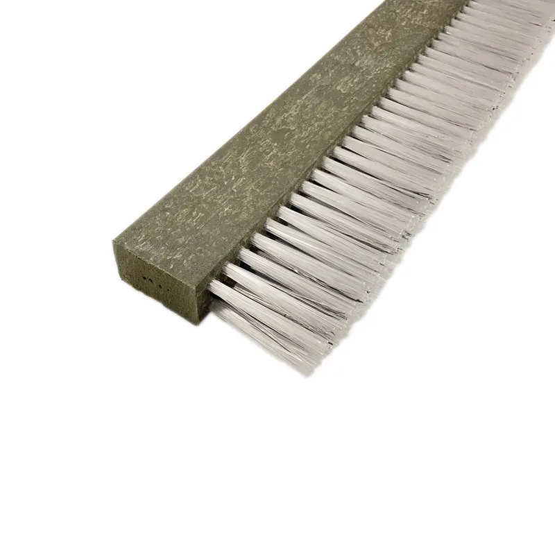 Hot spot free brick machine brush wire brush hard bristle brick machine brush for mold dust