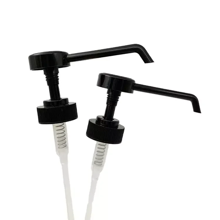 China Hot sale Manufacture PP long nozzle lotion pump 24mm 28mm hand sanitizer gel dispenser pump