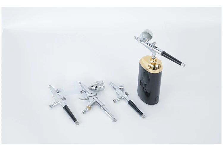 HB06 mini air brush make up airbrush compressor branded makeup kit