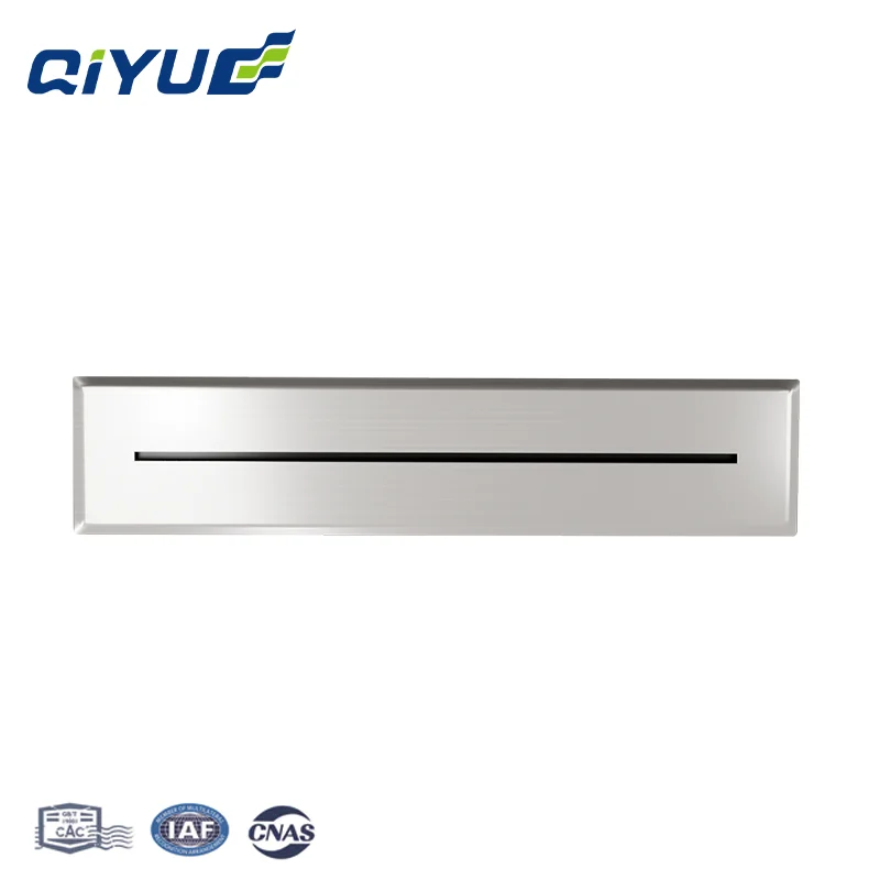 Qiyue Manufacturing Best Price Custom Wholesale Bronze Stainless Steel Single Panel for Air Duct System