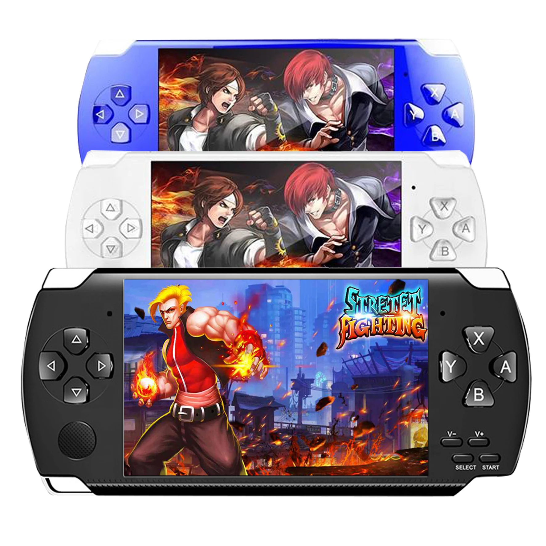 Top quality X6 Portable Game Console With Ready Support TV out Games box Mini Android Video Handheld Game Players