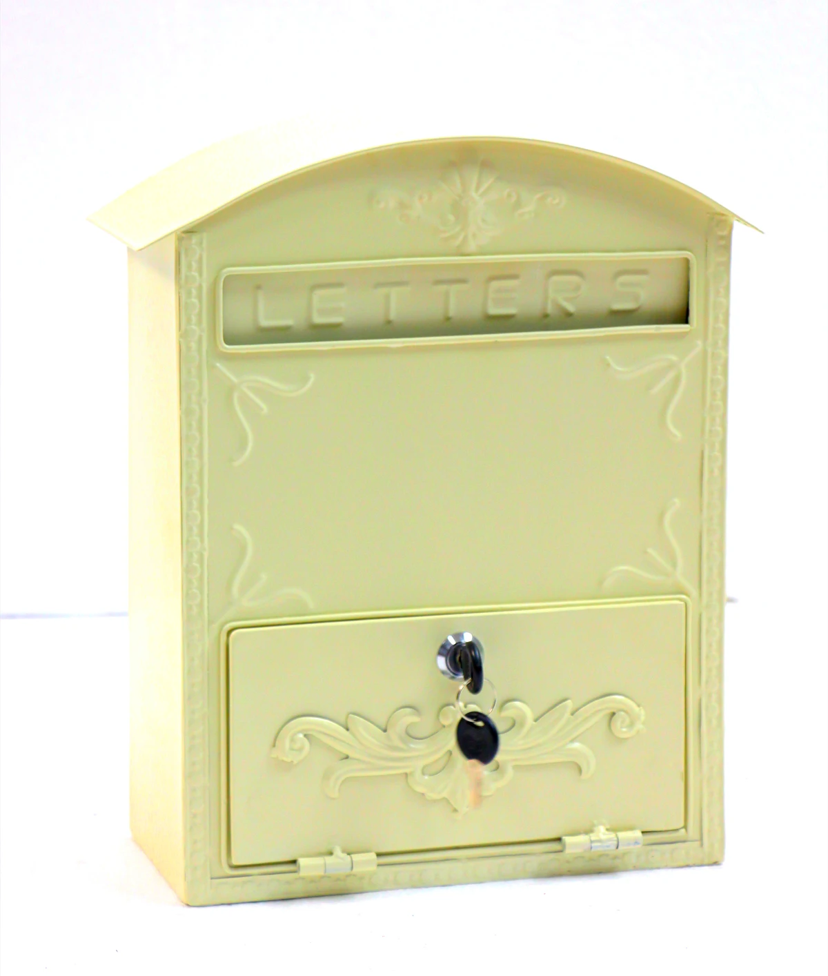 Metal Hanging Vintage Style Post Box Metal Post Mailbox