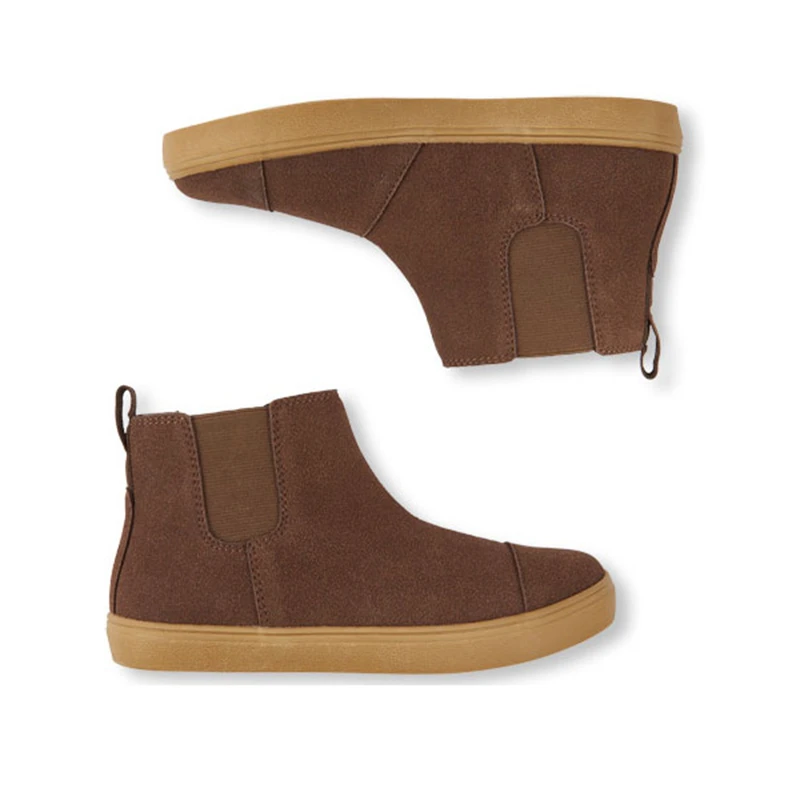 Choozii Kids Baby Boy Boots Toddler Short Ankle Italian Winter Shoes Boots Genuine Leather Baby Cowboy Boots Shoes For 1-3 Years