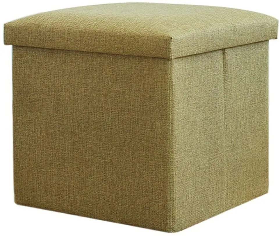 
footrest toy box stool purplish cube foot stool folding storage ottoman 