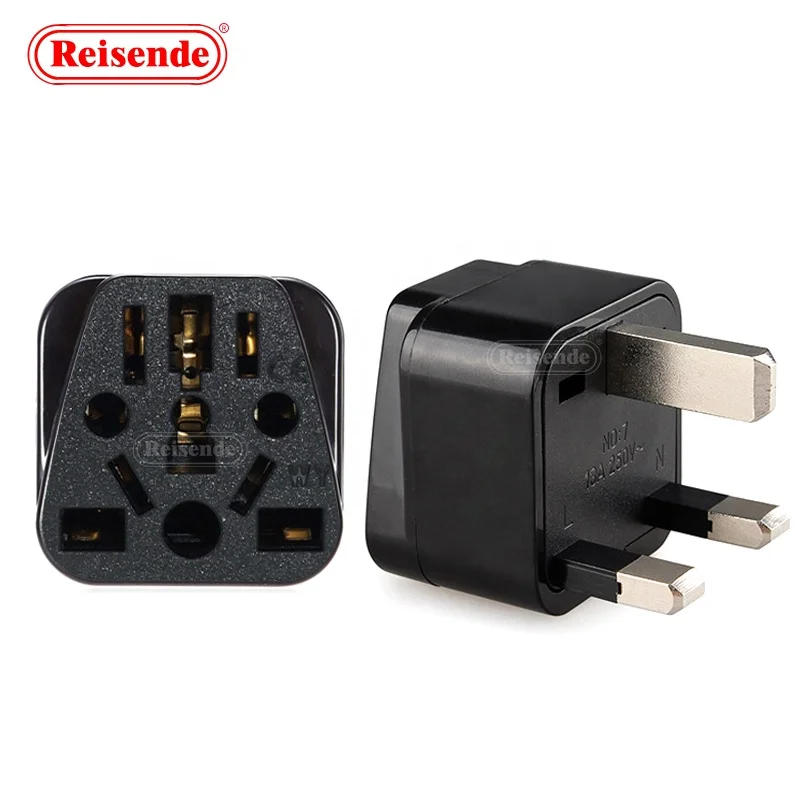 UK travel adapter Universal to England conversion plug 10A Multifunction EU US AU to Type G converter