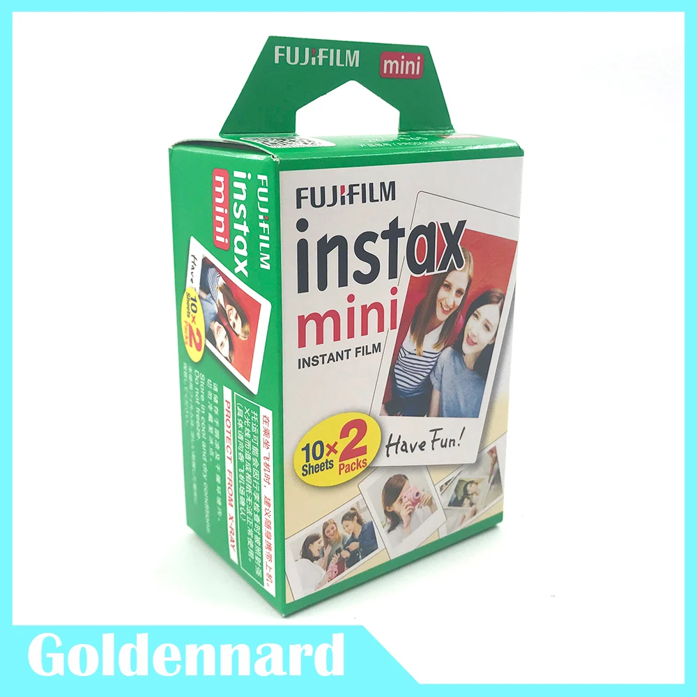  Пленка Fujifilm Instax для mini 11/mini 9/mini 8/mini 25/mini 90 белая двухсторонняя пленка мгновенной