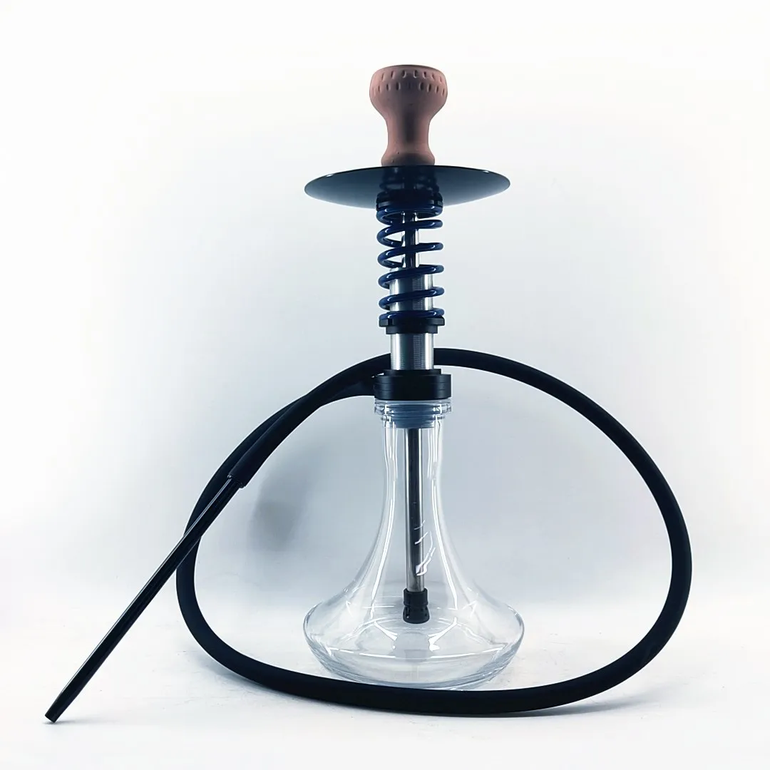 Matt color of   Handmade Ecofriendly Hookah Russia Bulb with Clearance Hookah Smoking Glass Base of 25cm Height  Russia Hookah