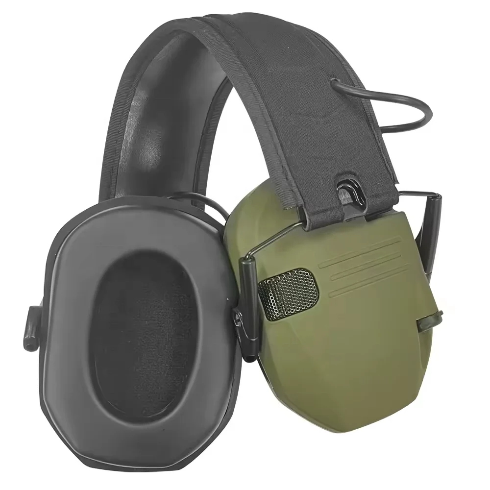 SNR 25dB 0.02s Active Compression Sound Reduction Electronic Hearing Protector Noise Canceling Earmuffs For Compact Storage