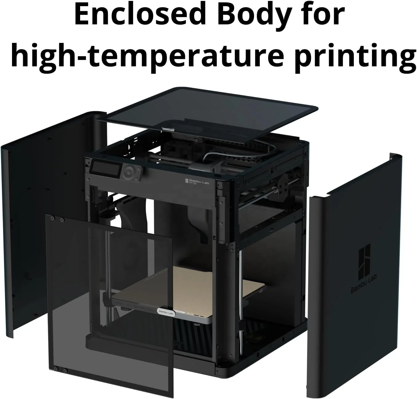Ready To Ship Original New P1S Combo Fast Desktop Multicolor Closed Core-XY High Speed FDM 3D Printer