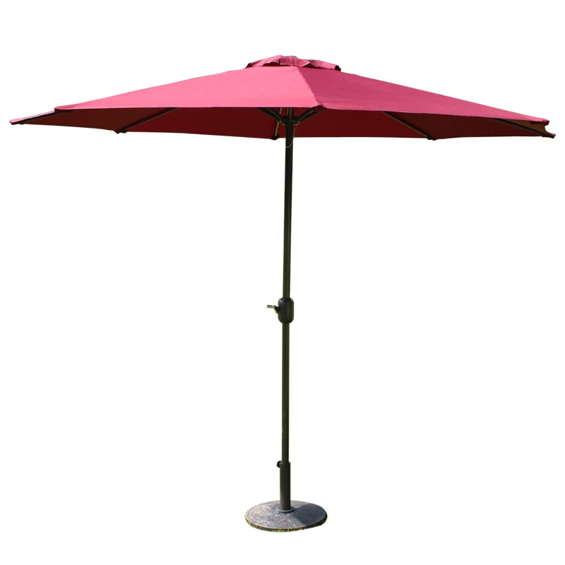 Hot On Sale Outdoor Steel Center Pole Umbrella parasol heavy duty parasol copiloto hiunday i20