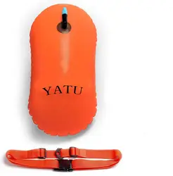 Custom Logo Outdoor Safety PVC Waterproof New Air Bag Floating Dry Bag Aid Swim Tow Buoy for Open Water Swimmers