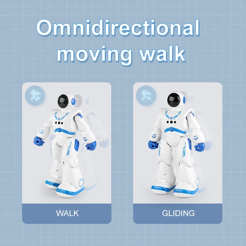 Kids Educational Programmable Toys Gesture Sensing Intelligent RC Robotic Toy Remote Control  Smart Robot Toy for Children