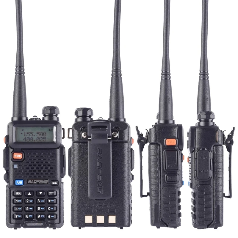 Dropshipping UV-5R 5W True High Power 8 Watts powerful Walkie Talkie long range 10km Dual Band Two Way Radio CB Portable Hunting