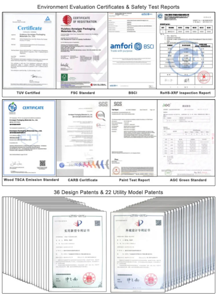 Wholesale Solid Wood Cigar Humidor Boxes Spanish Cedar Wooden Cigar Box Cigar Travel Case