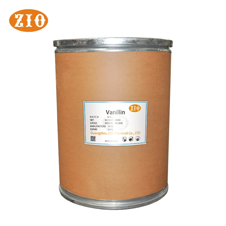 Natural vanillin food grade flavor ethyl vanillin powder