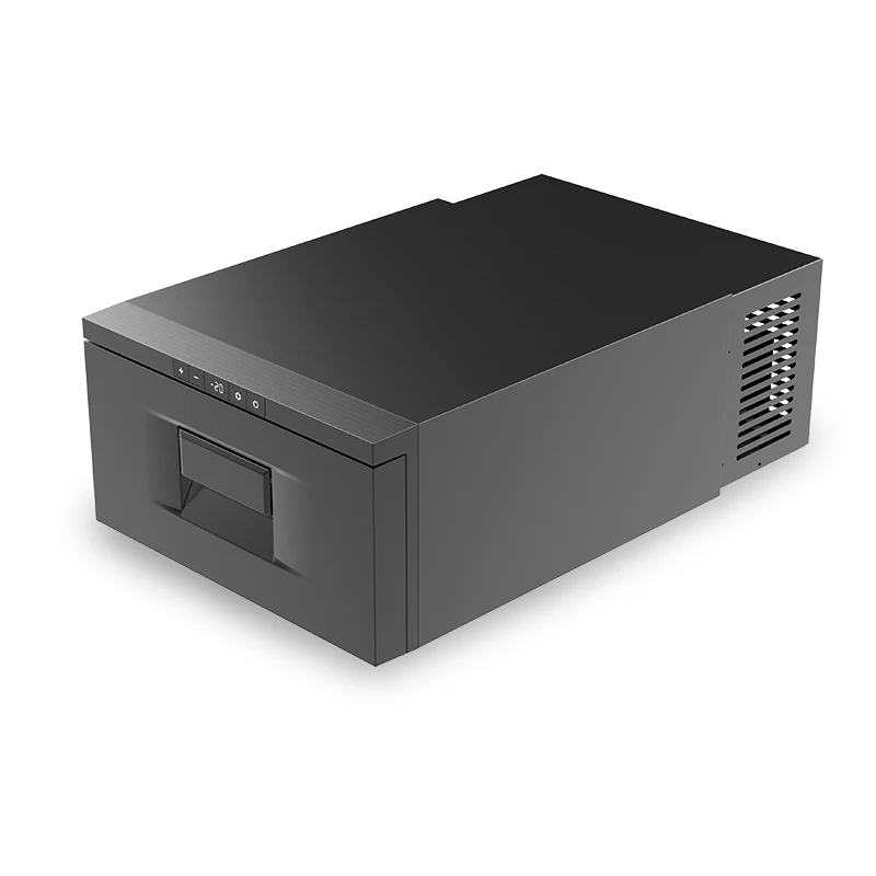 Alpicool D30 Mini Capacity Car Truck Drawer Cooler Removable Drawer Fridge Digital Display Freezer Portable Camping Refrigerator