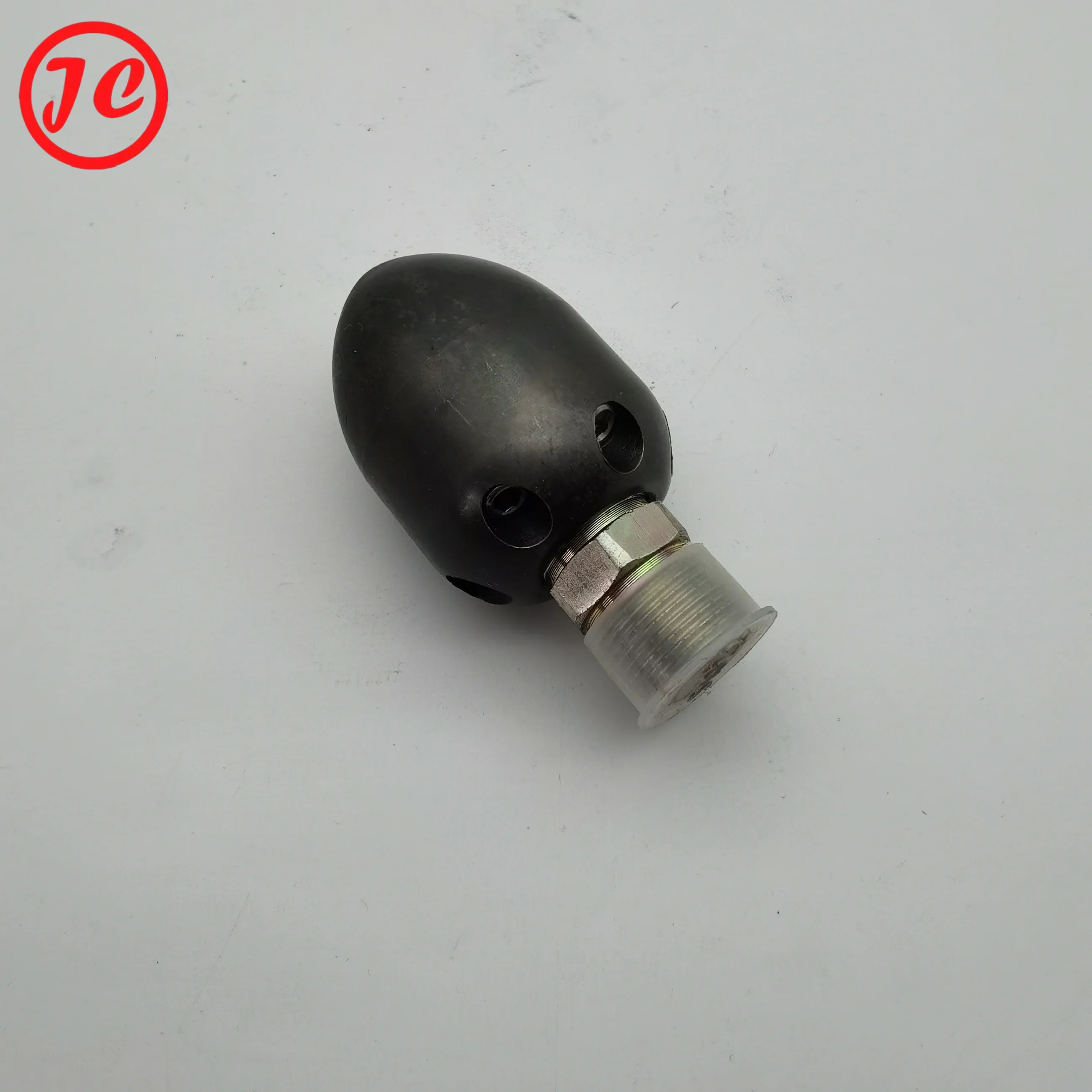 Pipe dredging water mouse nozzle stainless steel high pressure mine municipal pipe cleaning nozzle wear resistant and durable