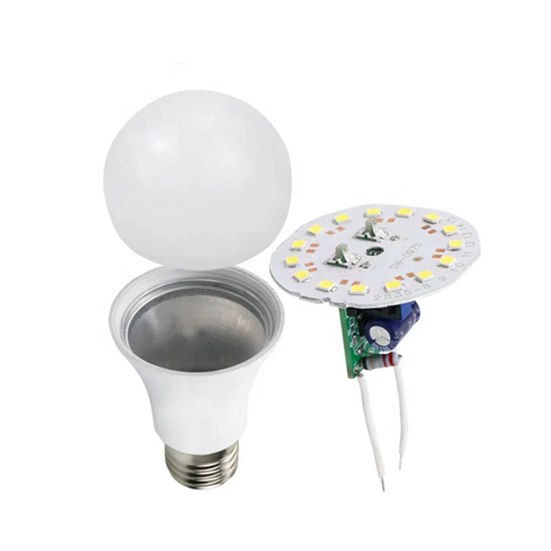 Manufacturer custom led bulb light warm white raw material skd ckd power supply for led bulb