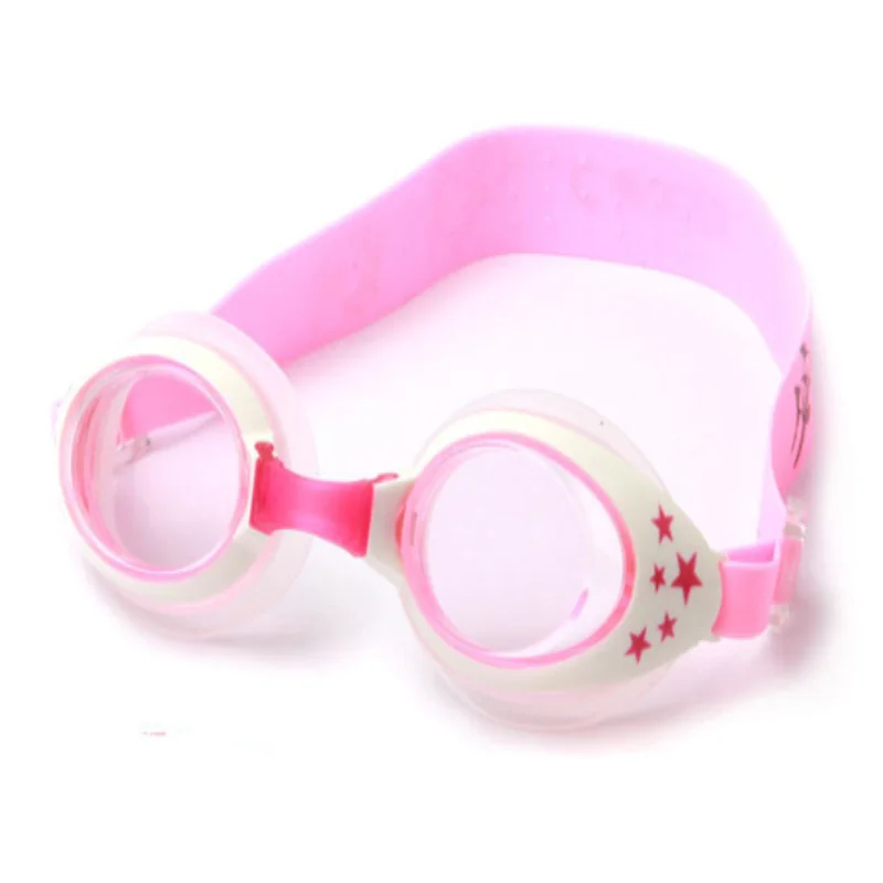  Children Swimming Glasses Anti-Fog UV Kids Stars Sports Swim Eyewear Silicone Arena Water Waterproof