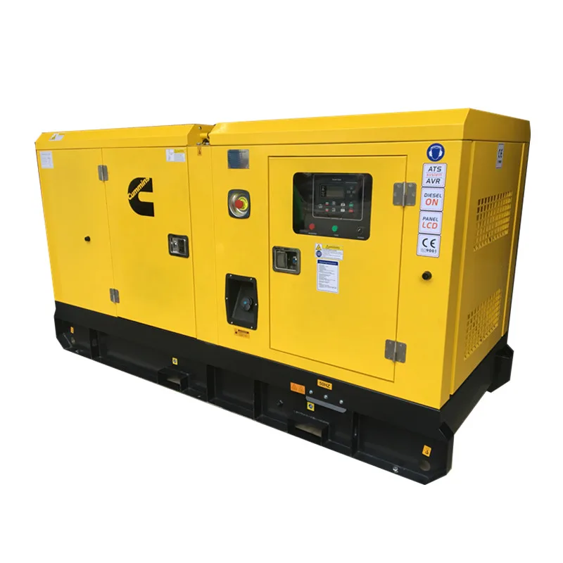 silent diesel generator sets  AC three phase and high quality engine 30kva/60kva/80kva