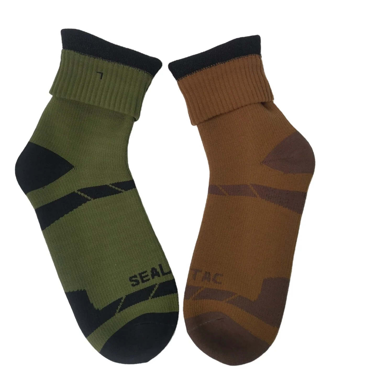 Waterproof socks Breathable double waterproof socks for extreme sports skiing,hiking,wading and adventure