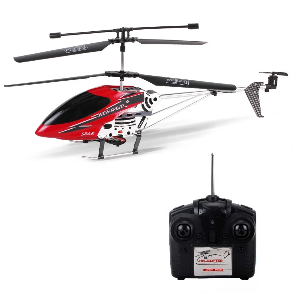 H002 Remote Control Helicopter 3.5CH RC Flying Helicopter Toy With Gyro & Lights For Adults and Kids