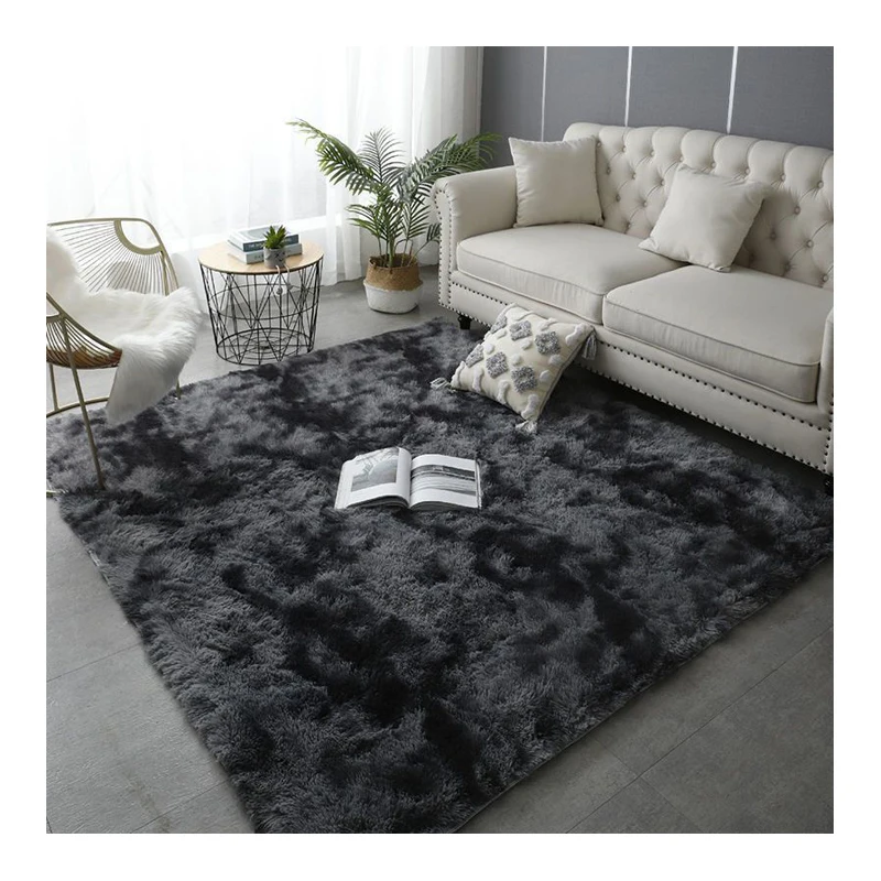 2023 Hot Selling Plush Carpet Fluffy Living Room Shaggy Carpets And Rugs Custom area rug