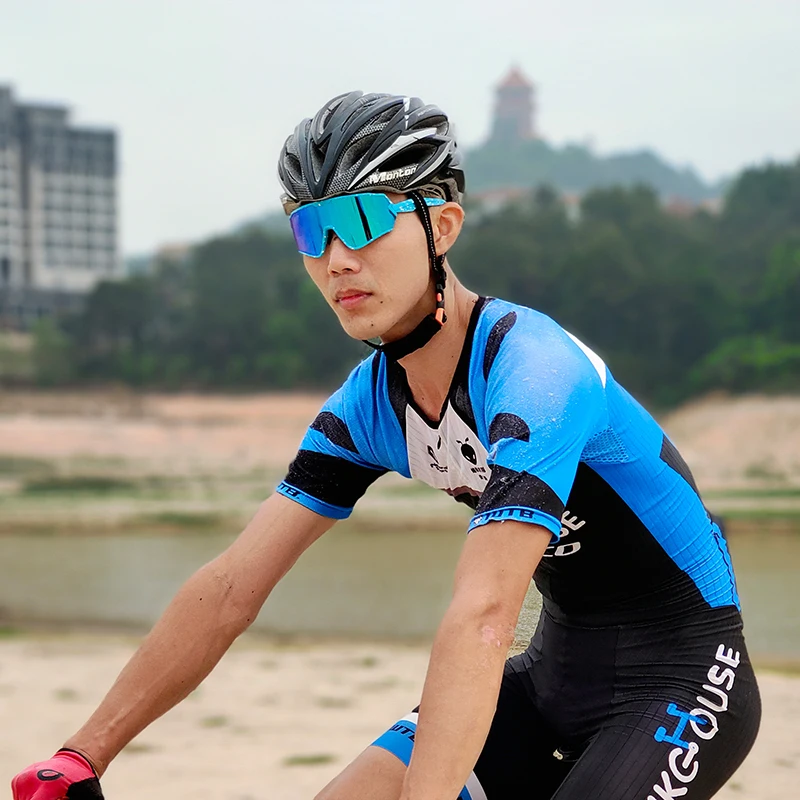 Sports gafas ciclismo gafas de sol deportivas lentes para ciclistas cycling glasses polarized