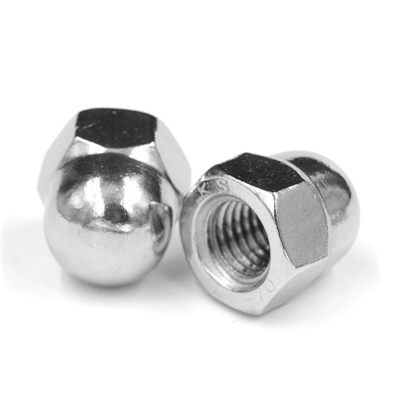 High Quality Din1587 Stainless Steel Hex Domed Nut Acorn Nuts