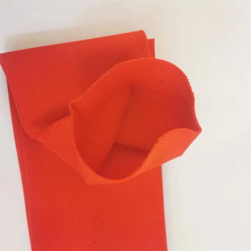 Custom different width polyester seamless tube mesh fabric