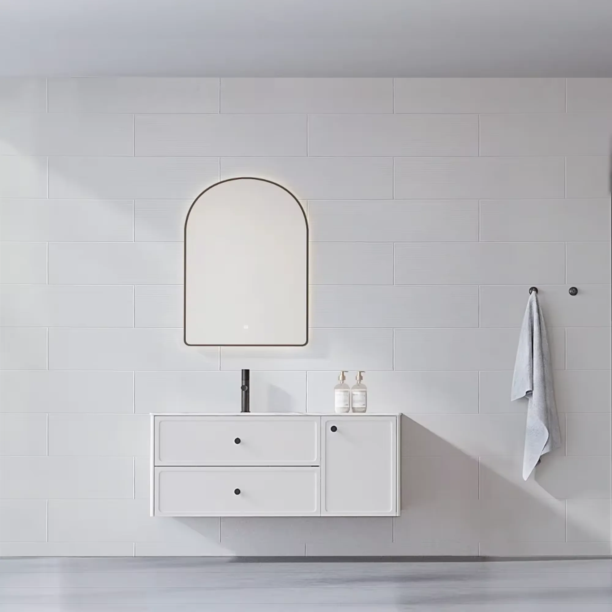 Modern Home Decoration MC Easy-to-Install Artificial Stone Wall Panels 3D Wall Stickers Bathroom New Trends Tile Form 3D Model