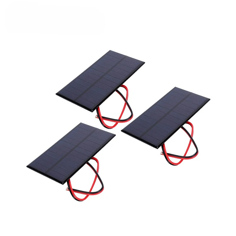 9V 4W Monocrystalline Mini Epoxy Resin Encapsulation Solar Cells Solar Panel Kit Set For Home
