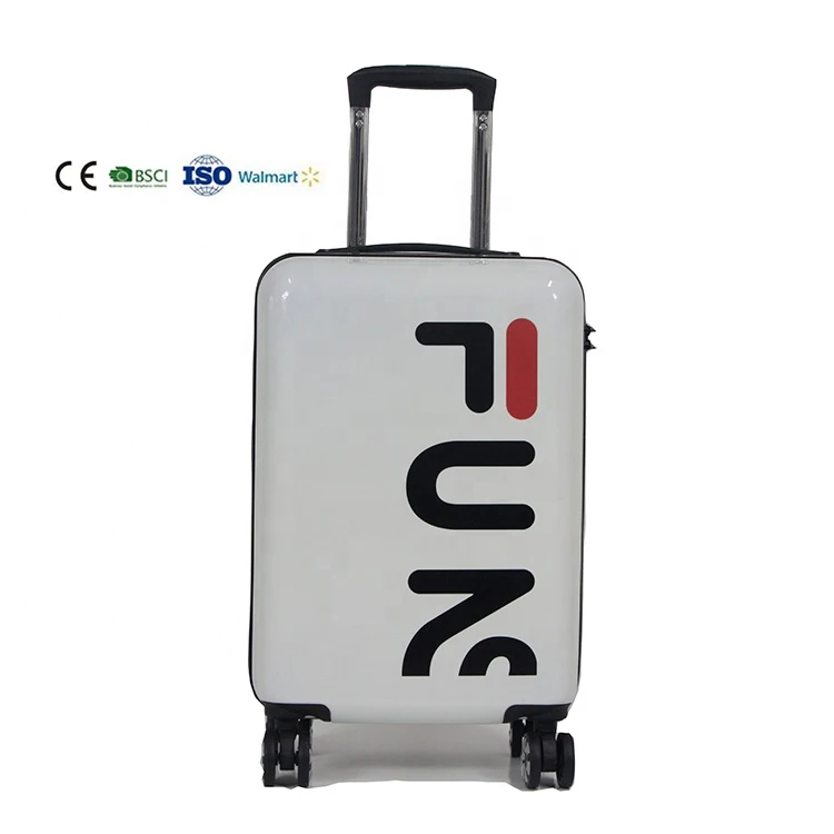 Fashion light-weight 20 inch waterproof ABS 360 degree 4 wheels travel trolley carry-on luggage