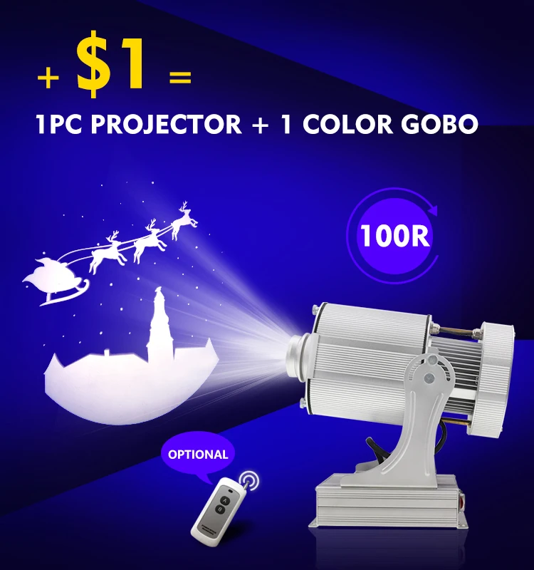 
led road sign gobo projector lights for street advertising 