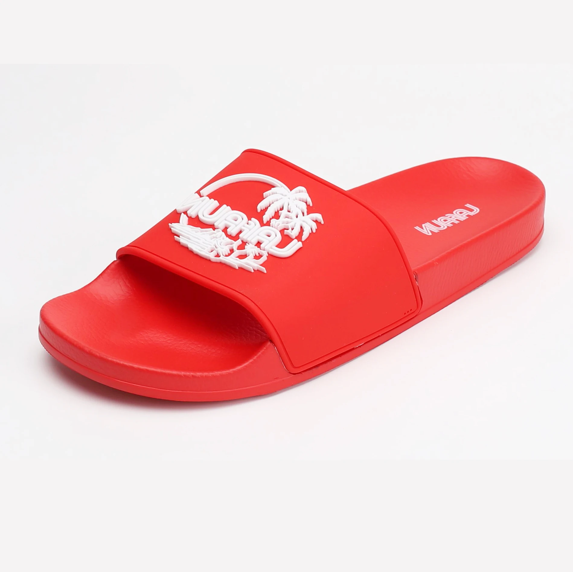 Nicecin Wholesales Luxury Comfortable High Quality 3D Embossed Logo Summer Beach Slippers for Men