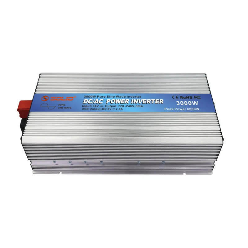 
Power Inverter DC 12 24 48 Volt To AC 110 220 230 Volt 3000 4000 Watt Pure Sine Wave Power Inverter Inversor 