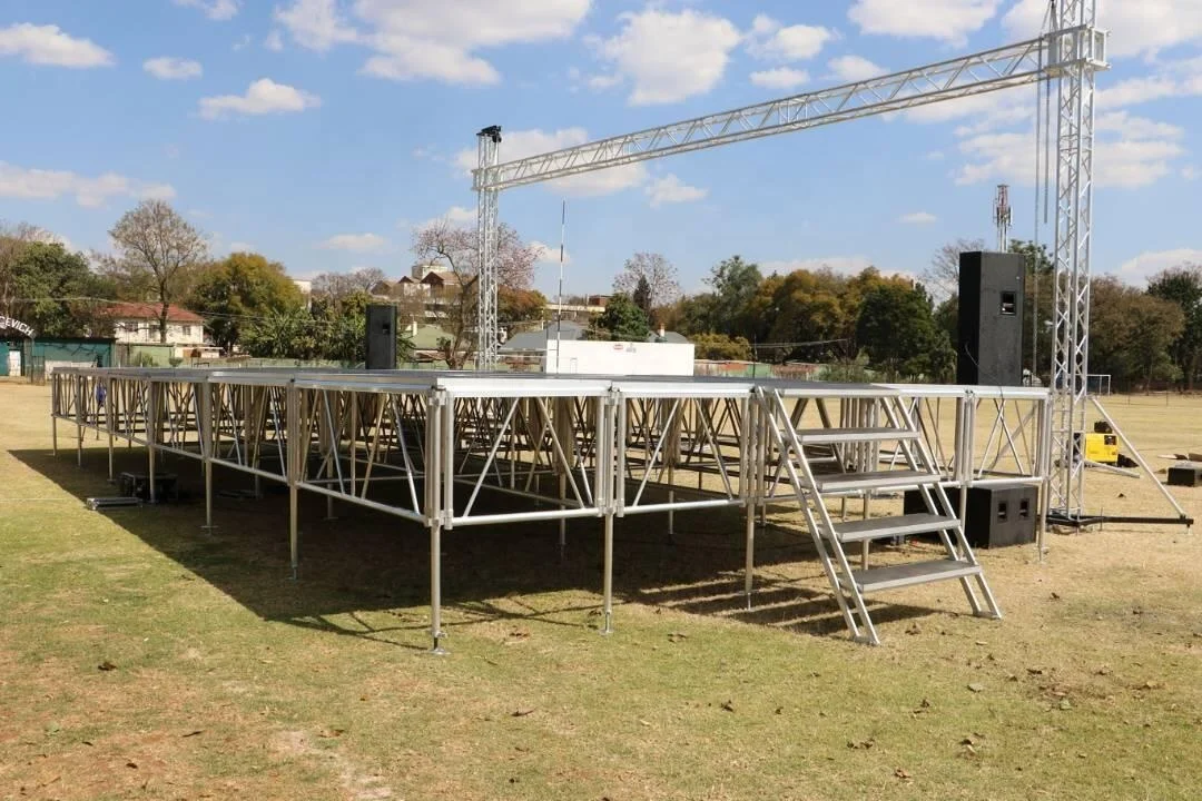 Aluminum Anti-skid  Borad Stage Platform And Concert Stage Music Scene lighting dj Truss  Structure For Sale